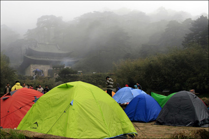 飘在云端——三清山之露营