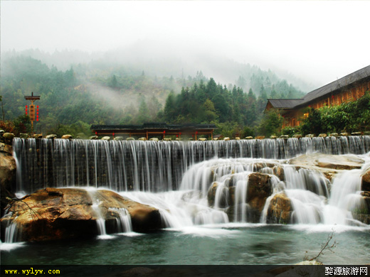 江西婺源旅游大鄣山卧龙谷景区