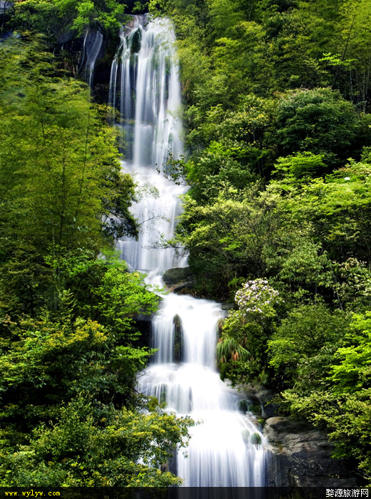 江西婺源旅游大鄣山卧龙谷景区