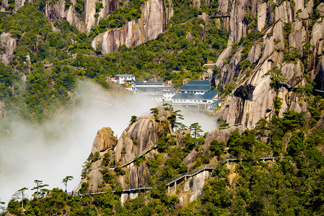 三清山日上山庄距离各大景点的距离