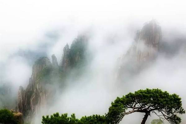 雨过天晴，三清山开启云雾仙境模式